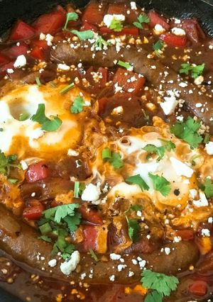 รูปของ Feta and Merguez Shakshuka