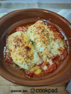 Una foto de Pollo al estilo parmesano