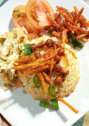 Foto resep Nasi goreng kimchi simple