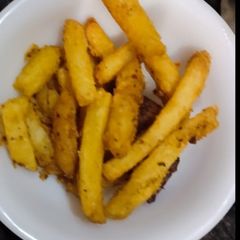 A picture of McCain French fries at home.
