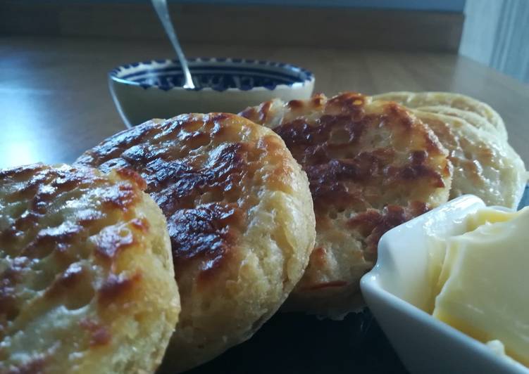 Step-by-Step Guide to Prepare Super Quick Homemade Crumpets