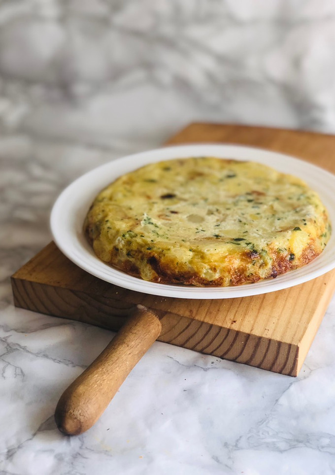 Una foto de Minitortilla de patatas al horno 🍳
