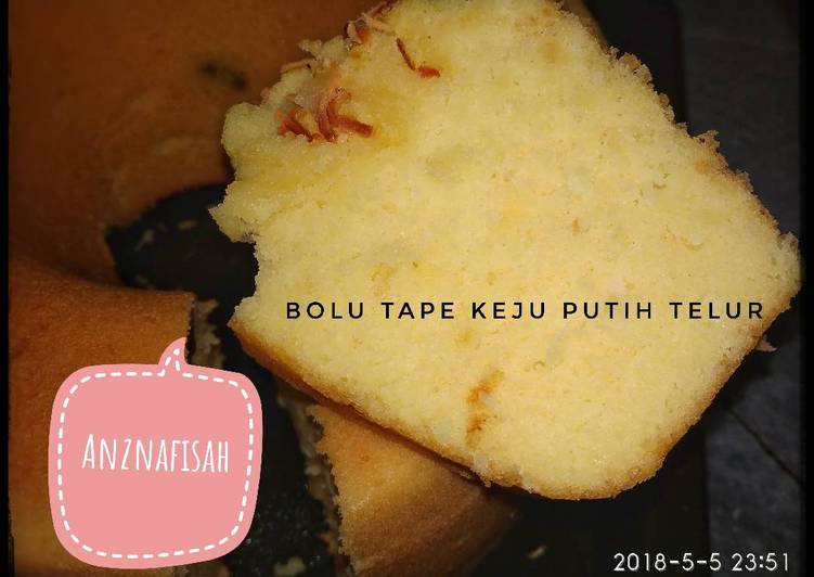 Bolu tape putih telur Super lembut