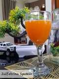 Jus Apel, Wortel & Jeruk dengan Slow Juicer