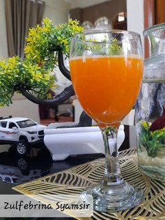 Foto resep Jus Apel, Wortel & Jeruk dengan Slow Juicer
