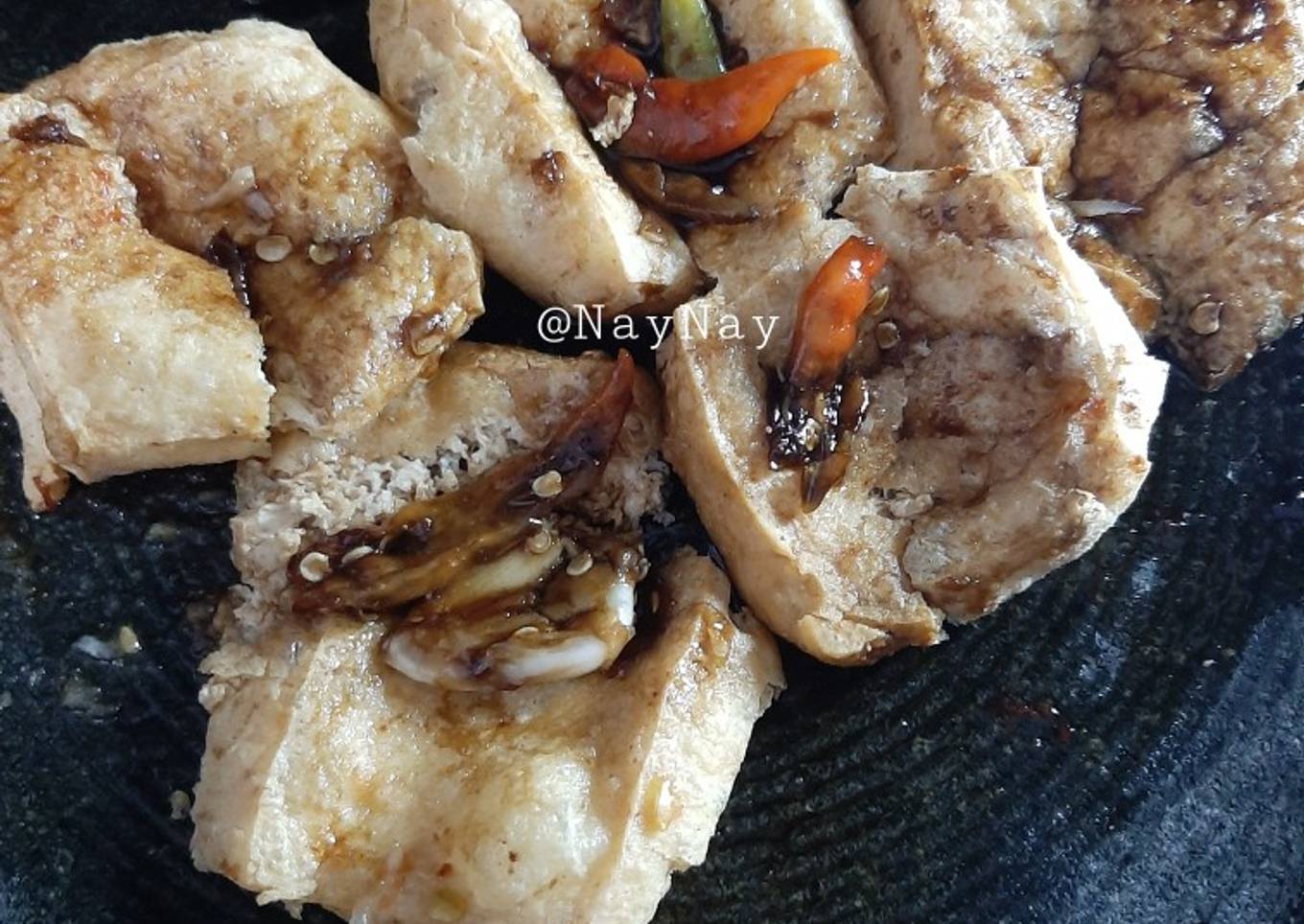 Tahu Penyet Sambal Kecap