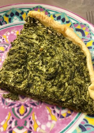 Une photo de Tarte aux épinards et ricotta