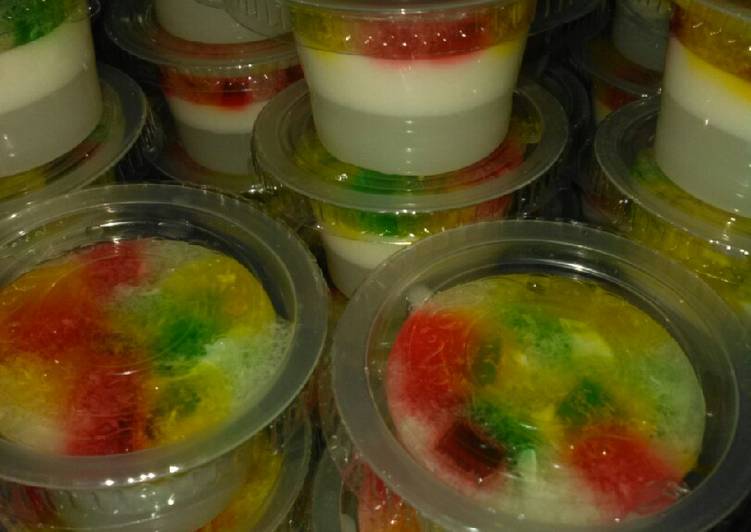 Resep Puding Warna Warni Oleh Irnandawati Cookpad
