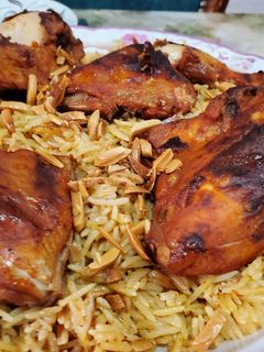 صورة لوصفة كبسة الدجاج