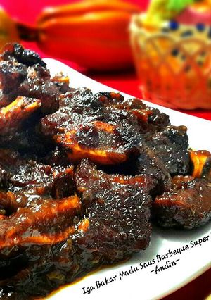 Foto resep Iga Bakar Madu Barbeque Super Juaraaa