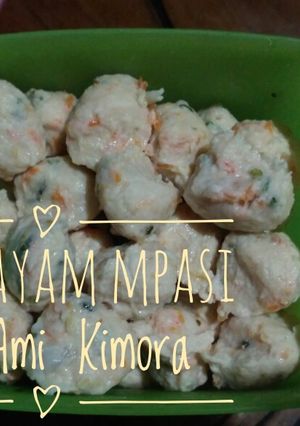 Foto resep Bakso Ayam MPASI