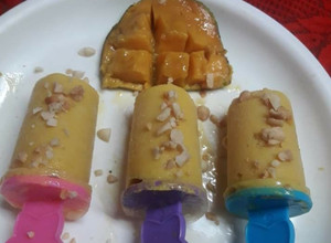 A picture of Mango kulfi(Mango kulfi recipe in english).