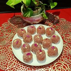 A picture of Sweet Potatoes Laddu.