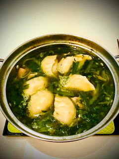Una foto de Sopa de Cinchulines Japonés MOTSU SUPU 🇺🇾🇯🇵もつスープ