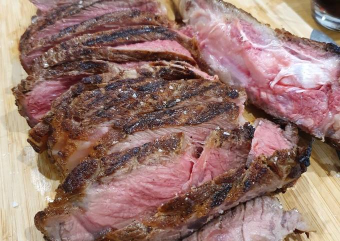 How to Prepare Super Quick Homemade Rib Eye Steak