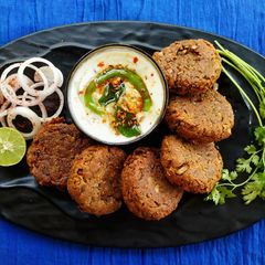 A picture of Veg Shammi Kebabs.