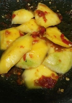 Foto resep Rujak Mangga Uleg Pedas