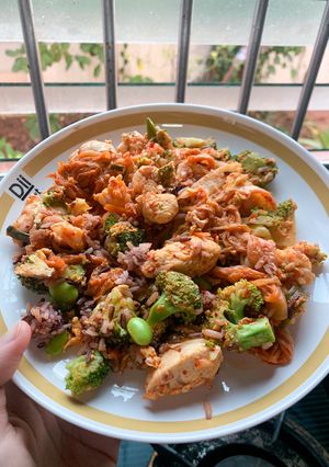 รูปของ ข้าวผัดไก่กิมจิคีโต
