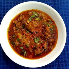 A picture of Punjabi Dhaba Mutton Masala.