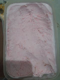 Foto resep Es krim stroberi lembut