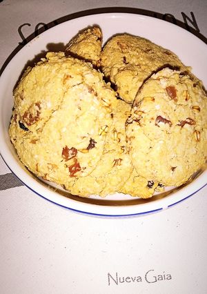 Una foto de Cookies de avena, harina de arroz y garbanzo