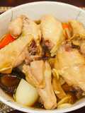 Steamed Chicken with Mushroom and Vegetables