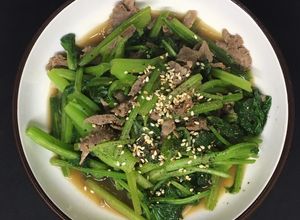 Hình của món [Giảm cân - eat clean #D_28] Bò xào rau bó xôi (153calo).