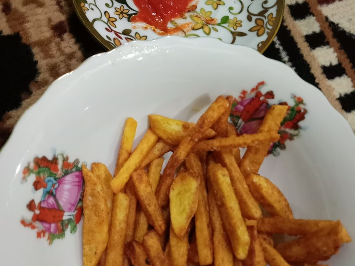 Yuk intip, Resep memasak Kentang Goreng Crispy  nagih banget