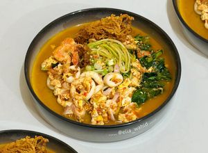Foto resep Mie Zukini Kuah Seblak