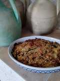 Sformato con zucchine, patate, brie e speck