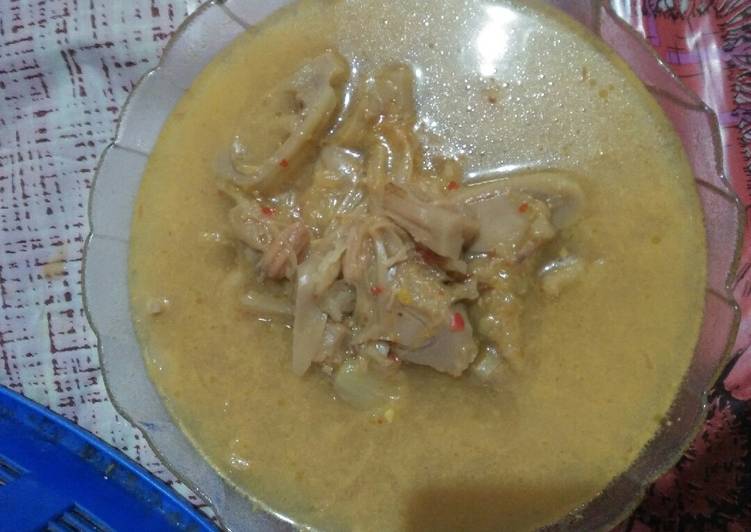Bumbu mengolah Gulai nangka ala masakan padang#bikinramadanberkesan, Enak