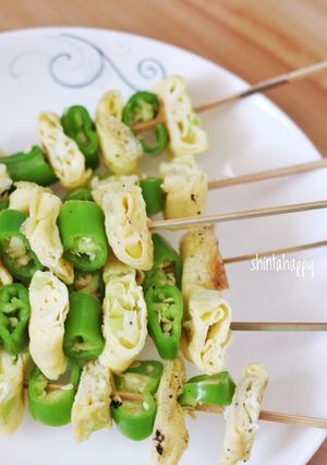 Foto resep Sate Telor Cabe Hijau