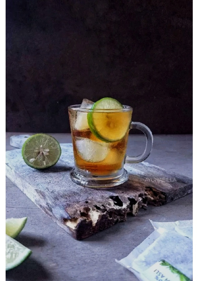 Foto resep Es Teh Jahe Jeruk Nipis