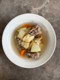 Sup iga babi kuah kundur (slow cooker)
