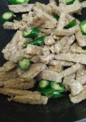 Foto resep Tempe oseng kecap
