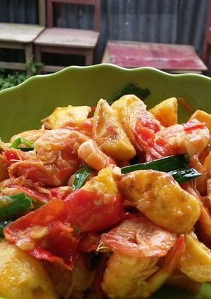 Foto resep Sambal Udang dan Kentang
