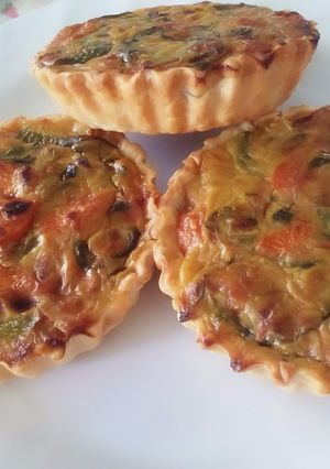 Una foto de Tarteletas de verduras facilisimas!