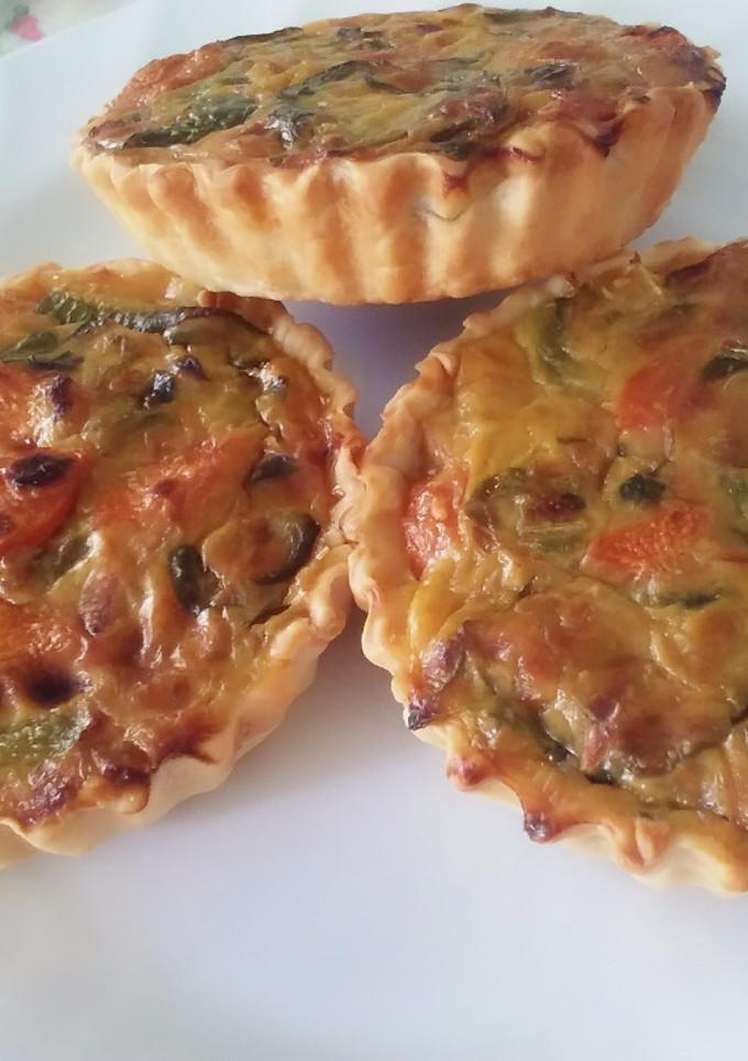 Una foto de Tarteletas de verduras facilisimas!