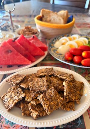 عکسی از دستور کراکر جو دوسر و چند دانه‌