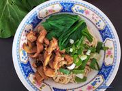 Gambar topping mie ayam jamur