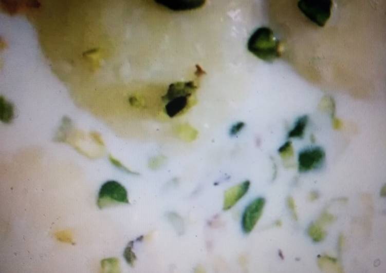 Ras malai recipe with milk