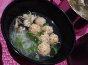 Gambar baso ayam wortel