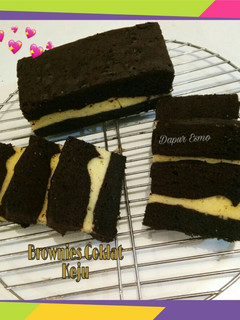 Foto resep Brownies kukus coklat keju