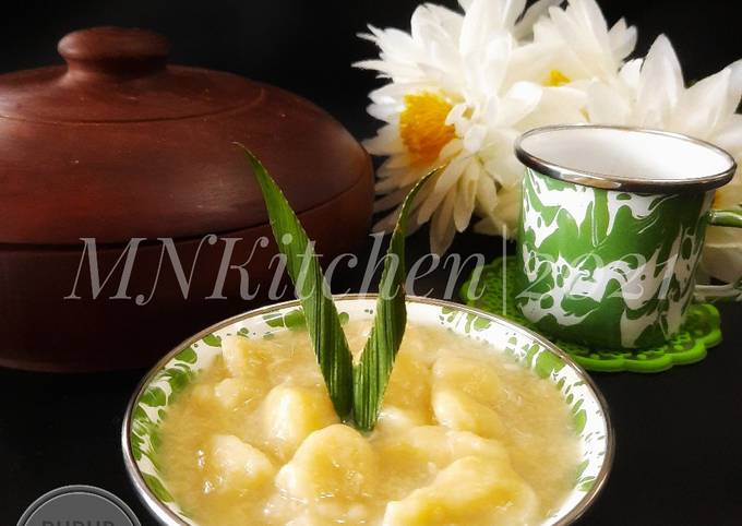 Cara Bikin Bubur Gunting Tepung Terigu Enak