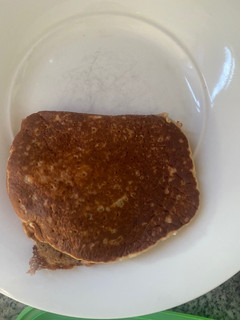 Una foto de Panqueque de avena y banana