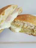 Torta de pavo y queso provolone