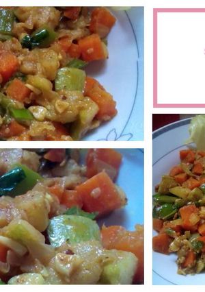 صورة لوصفة خضار مطبوخة بطريقتي