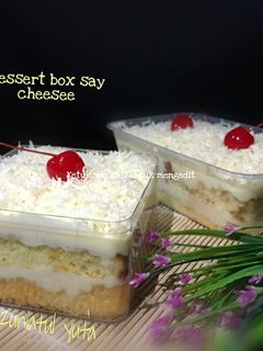Foto resep Dessert Box Say Cheesee