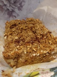 Una foto de Snack de avena y plátano saludable