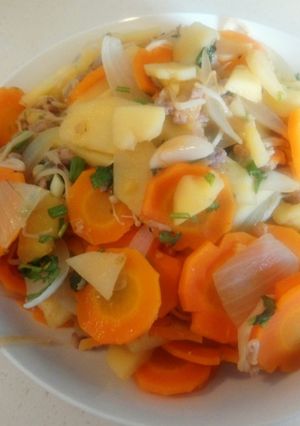 Hình của món Rau củ xào.